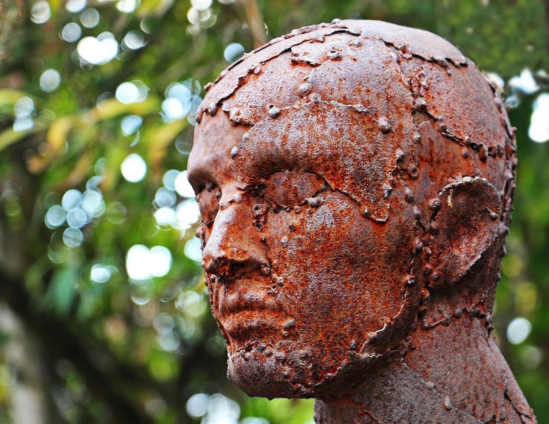 Metal Scrap Sculpture
